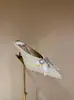 Salto Alto com Laço de Strass Pérola 2025 para Mulheres, Salto Fino Bico Fino Sapatos para Vestido de Casamento, Estilo Fashion da Passarela, Confortável para os Pés