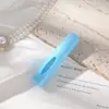 En stock atomizador de perfume de 5 ml fondo de plástico llenado directo botella con auto-bomba color caramelo botella de perfume tipo prensa