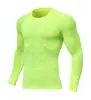 Traje elástico, justo ao corpo, de secagem rápida, respirável, que absorve o suor, não apertado, modelagem 3D, amigável à pele, para fitness ao ar livre, corrida, roupa de compressão