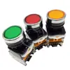 À Venda Botão Plano Auto-Retorno La38-11 La38-11BN/203 Interruptor de Botão de Pressão 22mm