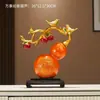 Lucking Deer Gourd Ornaments Light Luxury High-end Sala de estar Entrada Armário de TV Armário de Vinho Decoração de Casa Inauguração Nova Casa Presente