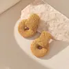 Pendientes de Aro Exagerados Únicos de Rafia, Pendientes Largos Estilo Vacaciones, Joyería Transfronteriza de Primavera, Venta al por Mayor de Pendientes