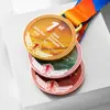 Medalha Criativa de Cristal para Crianças Jogos Escolares Metal Pequeno Listagem Basquete Maratona Corrida Medalha Gravação Lote