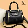 Bolsa de Mão Feminina de Luxo Leve, Novo Estilo Transfronteiriço, Bolsa de Ombro e Transversal Fashion de Grande Capacidade para Senhoras de Meia-Idade, Bolsa para Mãe