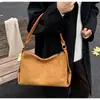 Bolso de Axila Retro de Nicho para Mujer 2025 Nuevo de Moda Tendencia Bolso Tote Simple Gran Capacidad Bolso de Mano Bolso para Viajes