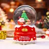 Bola de Cristal de Deseos Navideños, Adorno de Vidrio con Escena de Nieve Soñadora, Atmósfera Festiva, Decoración de Mesa, Tema Navideño