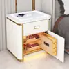 Mesa de Cabeceira Inteligente com Cofre Integrado, Novo Modelo 2026 para Uso no Quarto, Cofre Pequeno Que Não Pode Ser Movido, Antifurto