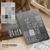 Placas de Estampado para Uñas Plantillas de Impresión HD Estampado Cruzado de Leopardo Patrones de Dibujos Animados Herramientas de Acero Inoxidable para Estampado de Uñas