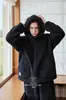 Pijama de invierno para hombre 908 con capucha y cremallera, forrado de forro polar y engrosado, conjunto de talla grande, ropa de estar de forro polar de coral para hombre, Keshika