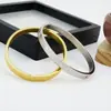Nuevo Brazalete de Acero Inoxidable Rama Amor Cruz Mismo Estilo para Hombres y Mujeres Joyería de Alta Calidad Nicho Lujo Accesible Moda