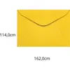 Envelope colorido (carta) 114X162 Amarelo Rio De Jan.80G