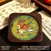Patrón DIY Dunguang para el Año del Caballo, Kit de Materiales para Posavasos de Pintura Esmaltada, Regalo Hecho a Mano de Cloisonné Patrimonio Cultural Inmaterial