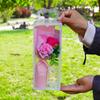 Dia dos Namorados Professor Dia da Rosa Flor de Sabão Buquê Presente para Empresa Caixa de Presente Transparente Lembrança de Casamento Fabricante Artesanal Fragrância