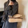 Bolso de Mano Retro Coreano de Gran Capacidad 2025 Otoño Nueva Moda Bolso Cubo Portátil Bolso de Hombro para Viajes y Uso Diario