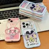 El accesorio de gafas Sweetheart Mamiyuki se transforma instantáneamente en una funda para iPhone 17 Pro Max con diseño de cielo estrellado de dopamina, adecuada para iPhone 16