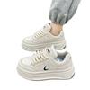 Zapatos Blancos de Mujer 2024 Nuevas Explosiones Otoño Deportivos Casuales de Plataforma Combinan con Todo Nicho Ins Trendy Zapatos de Entrenamiento Alemanes