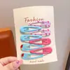Acessórios de Cabelo Coloridos com Gradiente Fofos para Crianças Presilhas de Bebê para Controlar Fios Soltos Acessórios de Cabelo Presilhas de Cabelo com Desenho de Gota d'Água para Meninas
