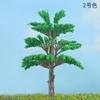 Árbol modelo de mesa de arena musgo decoración de micropaisaje fondo árbol falso simulación modelo de paisajismo paisaje pino árbol de Navidad árbol falso