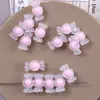 Contas Imitando Doces Foscos, Contas Bicolores com Furo Reto, Design de Conta Dentro de Conta, Acessórios para Joias DIY Feitos à Mão, Fornecimento Direto do Fabricante