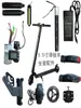 Accesorios para patinete eléctrico de 5.5 pulgadas controlador patineta lija instrumento luz delantera luz de freno trasera pata de cabra instrumento freno