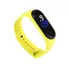 Reloj electrónico LED táctil M4 al por mayor para exteriores, deportivo, impermeable, pulsera, reloj simple, luminoso, para estudiantes