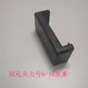 Clip para Teléfono Móvil Soporte para Transmisión en Vivo Clip para Tableta Ajustable Multifuncional Horizontal y Vertical Foto Palo Selfie Universal Cabezal de Clip para Trípode