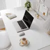 Mouse pad liso, tapete extra grande para mesa de computador, adequado para estações de trabalho de escritório, desktops, notebooks e teclados, tamanho grande, com toque premium