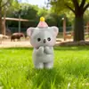 Micro Paisagem Fofo Coala Micro Paisagem Jardinagem Enfeites Desenho Animado DIY Transparente Koala Resina Acessórios
