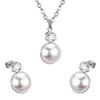 Set de Joyería de Piedra Ojo de Gato Más Vendido Transfronterizo, Diseño Moderno y Sencillo, Pendientes y Collar, Set de Joyería de Perlas de Alta Gama