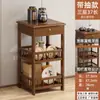 Armario de té, Mesa de té, Mesa auxiliar de sofá de sala de estar, Mesa auxiliar, Mesa de té pequeña, Mesa pequeña, Estante para hojas de té, Armario de almacenamiento, Mesa de rincón, Estante de almacenamiento
