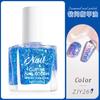Microfototerapia esmalte de uñas a base de agua sin curado rápido secado duradero color mágico polarizado hielo a través de diamante destello joya para uñas lentejuelas al por mayor