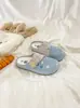 2026 Nueva Moda de Verano Casual Súper Populares Medias Pantuflas Suela Suave Versátiles Slip-On Zapatos Perezosos Zapatillas de Punta Cerrada Transfronterizo
