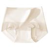Calzoncillos tipo bóxer de algodón de tiro alto con control ligero del abdomen para mujer, transpirables, cómodos, entrepierna antibacteriana, algodón puro, calzoncillos hipoalergénicos que cubren los glúteos