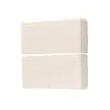 En stock piedra para pies de doble cara tabla para frotar pies para eliminar piel muerta, frotar mano pie cuadrado blanco piedra pómez de vidrio piedra volcánica