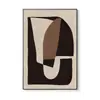 Pintura de suelo moderna minimalista para sala de estar, pintura decorativa de pared de fondo para sofá estilo wabi-sabi vintage, pintura abstracta colgante para la entrada