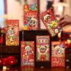 2027 Año del Cordero Sobres Rojos Grandes con Lámina Dorada Año Nuevo Lindos Dibujos Animados Paquetes Rojos Regalo de Agradecimiento Sobres Rojos Cuadrados Venta al por Mayor Anuncio