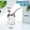Cachimba Filtro de Agua Acrílico Transparente Cachimba Olla de Limpieza Desmontable Portátil Una Olla Doble Propósito Cachimba