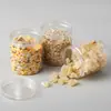 En Stock al por Mayor 85*90mm Botellas de Almacenamiento de Moda para Té de Flores/Avena, Botellas y Frascos para Empaquetado de Snacks Alimenticios
