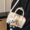 Bolso de Diseño Nicho Coreano para Mujer Modelo Nuevo 2026 Venta al por Mayor Transfronteriza Moda Bolso Boston Bolso Cruzado de un Solo Hombro