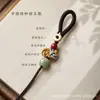 Cuerda Colgante Estilo Chino Estilo Xizang, Cuerda Tejida Hecha a Mano, Cuerda Colgante para Llavero DIY, Producto Semi-Terminado para Cadenas de Teléfono y Accesorios de Bolsos