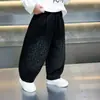 Pantalones de otoño para niño 2026 nuevos y elegantes pantalones para bebé, pantalones curvados para niños, pantalones de moda para primavera y otoño para niños