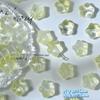 Atacado 15mm vidro estrela gorda furo horizontal estrela de cinco pontas contas soltas de vidro material para pulseira colar feito à mão DIY
