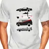 Camiseta Casual Gráfica para Hombre de Aliexpress Transfronteriza - Elegante Camiseta Negra de Manga Corta, Auto