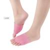 Versión coreana de set de medio dedo almohadilla de media talla calcetines de cinco dedos calcetines de mujer verano venta al por mayor absorción del sudor transfronterizo yoga en stock algodón