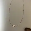 Collar de Fresa de Perla Hermoso de Nicho Súper Atractivo Nuevo Estilo 2026 Artículo Popular Sensación de Alta Gama Cadena para Clavícula de Mujer
