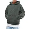 Moletom com Capuz Masculino Plush e Veludo Europeu e Americano para Outono e Inverno da Aliexpress Cross-Border Wish2025