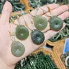 Venta al por mayor del fabricante Candado de Paz Xiangyun Ruyi, Colgante Buda de Agua Clara de Jade Hetian, Colgante Hebilla de Paz de Jade Hetian