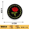 Adesivos de Tecido Bordados Redondos Fábrica de Bordados Computadorizados Acessórios para Roupas Adesivos de Patch Caixa Decoração Joias DIY Feitas à Mão Logo