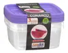 Kit de 3 Recipientes Graduados Quadrados - 700ml
