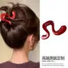 Grampo de Cabelo Borboleta Exquisito de Alta Qualidade, Presilha Grande para Mulheres com Cabelo Grosso, Acessório de Cabelo Presilha Tubarão para a Parte de Trás da Cabeça
